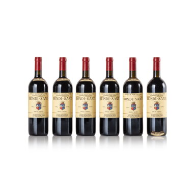 View full screen - View 1 of Lot 667. Rosso di Montalcino 2000 Biondi-Santi (6 BT).