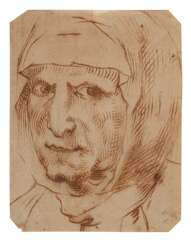View full screen - View 1 of Lot 292. Head of an old man.