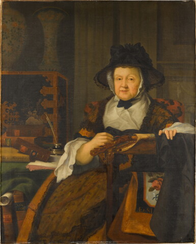 View full screen - View 1 of Lot 133. Portrait of Mary Cairnes, Lady Blayney (c. 1703–1790).
