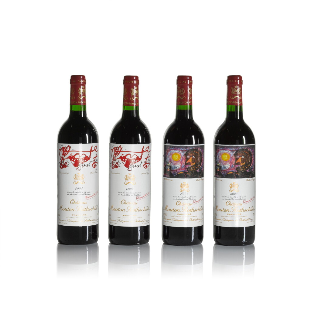 View full screen - View 1 of Lot 58. Château Mouton Rothschild 1995 (12 BT).