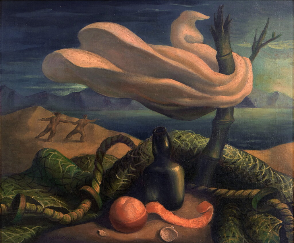 View full screen - View 1 of Lot 262. Still Life on the Beach.