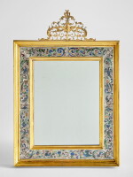 A German Baroque Polychrome Enamel, Silver and Gilt-Bronze Frame attributed to the circle of David Altenstetter, Augsburg, early 17th Century