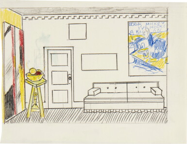 View full screen - View 1 of Lot 10. Artist's Studio "Look Mickey" (Study).
