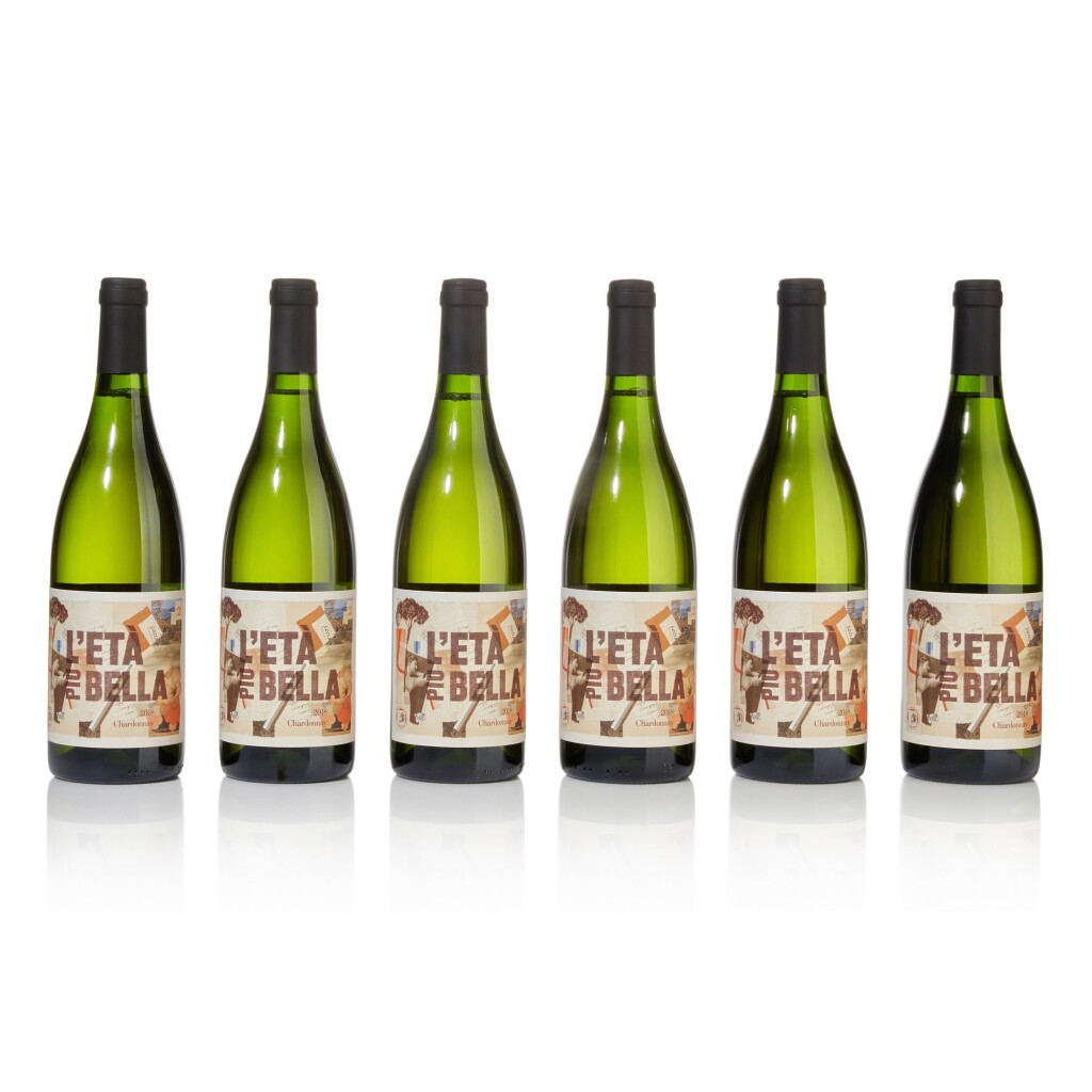 View full screen - View 1 of Lot 374. L'Età Più Bella Chardonnay 2018 (6 BT).