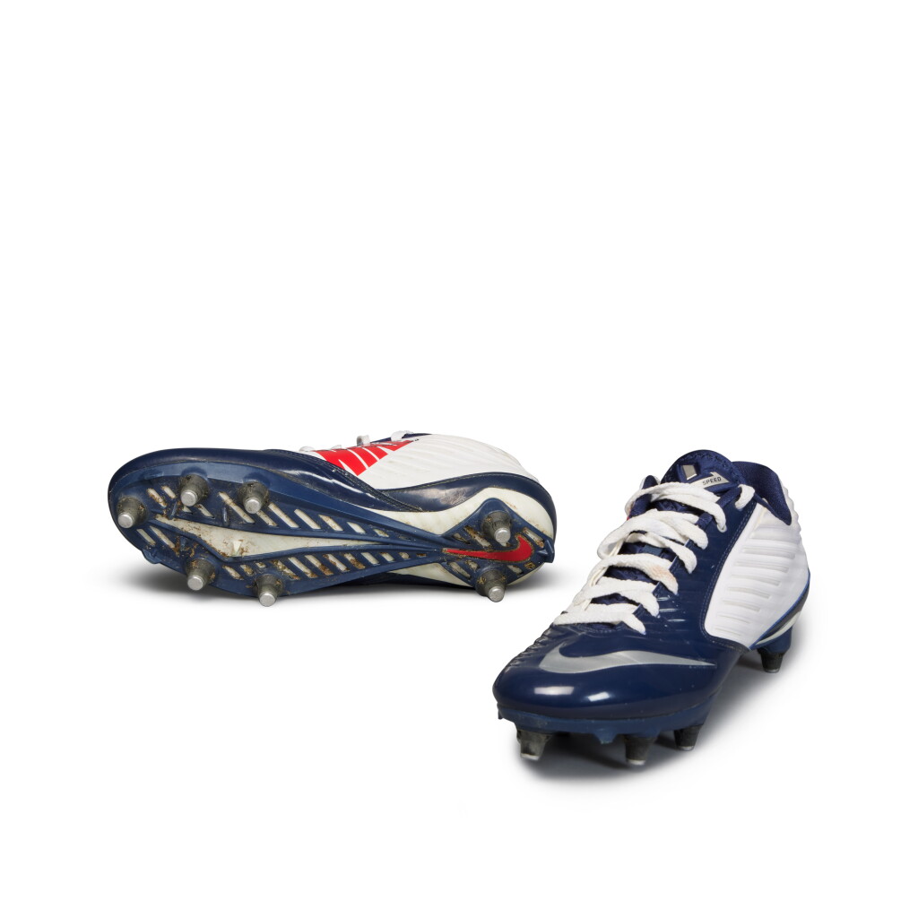 View full screen - View 1 of Lot 37. Danny Amendola Dual Signed Cleats.
