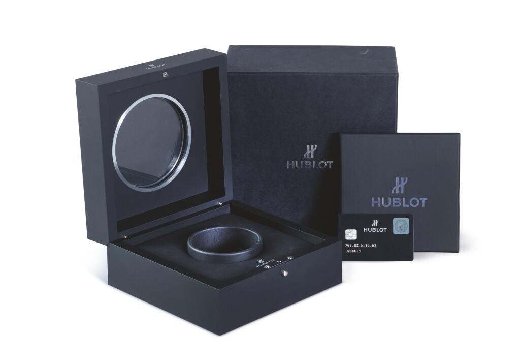 HUBLOT REF 701.NX.0170.RX KING POWER 'WORLD POKER TOUR', A TITANIUM