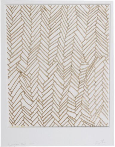 View full screen - View 1 of Lot 279. RACHEL WHITEREAD | HERRINGBONE FLOOR.