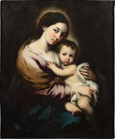 View full screen - View 1 of Lot 26. Virgin and Child | Vierge à l'Enfant.