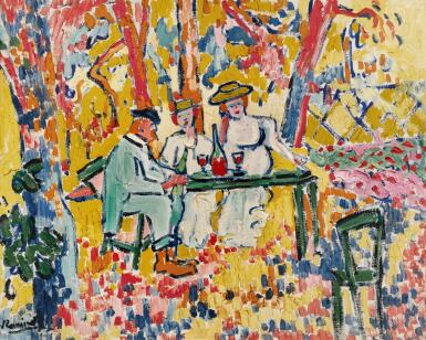 View full screen - View 1 of Lot 112. Le déjeuner champêtre or Apéritif à la Grenouillère.