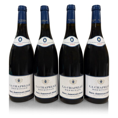 View full screen - View 1 of Lot 517. Hermitage, La Chapelle 2009 Paul Jaboulet Aîné (4 BT).