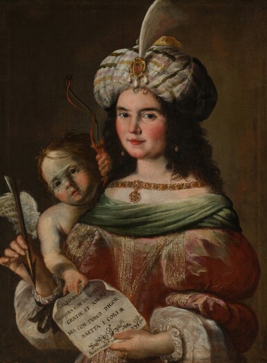 View full screen - View 1 of Lot 402. Portrait of a Young Woman as Venus.