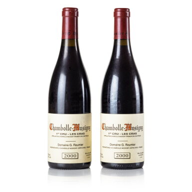 View full screen - View 1 of Lot 202. Chambolle Musigny, Les Cras 2000 Domaine Georges Roumier (2 BT).