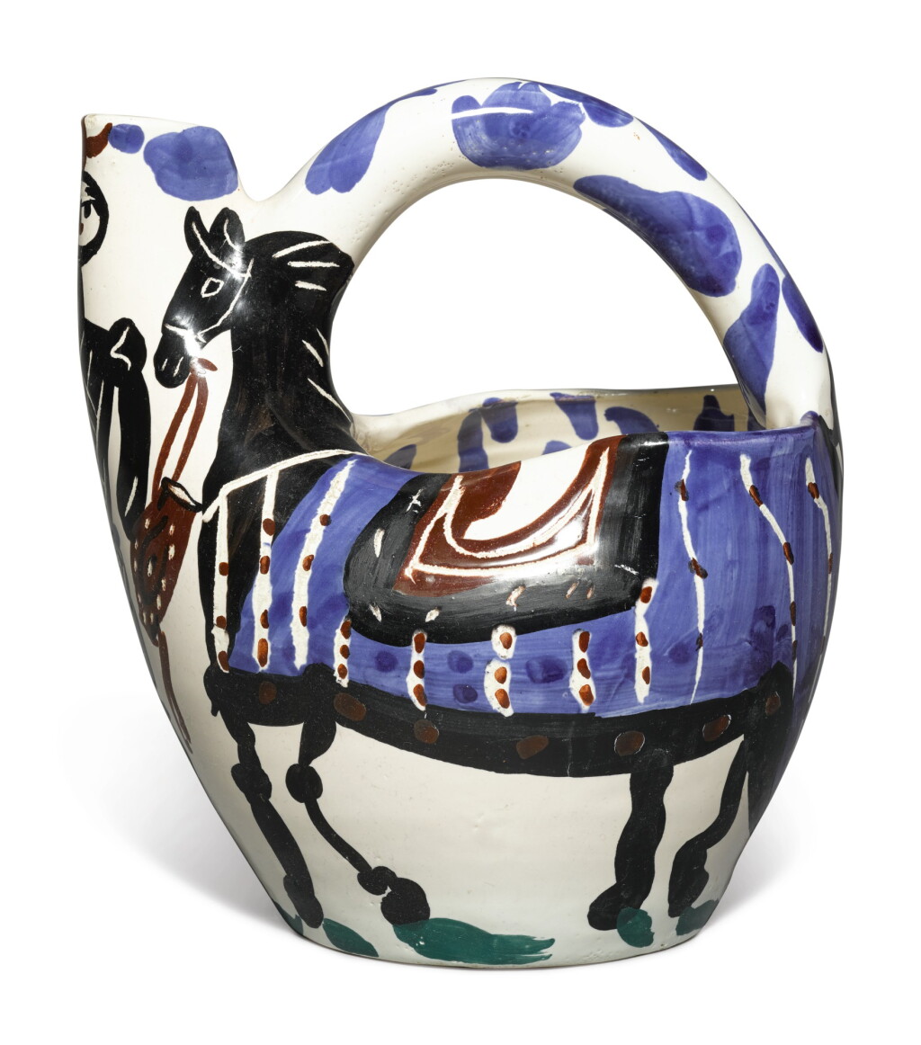 View full screen - View 1 of Lot 14. PABLO PICASSO | CAVALIER ET CHEVAL (A. R. 138).
