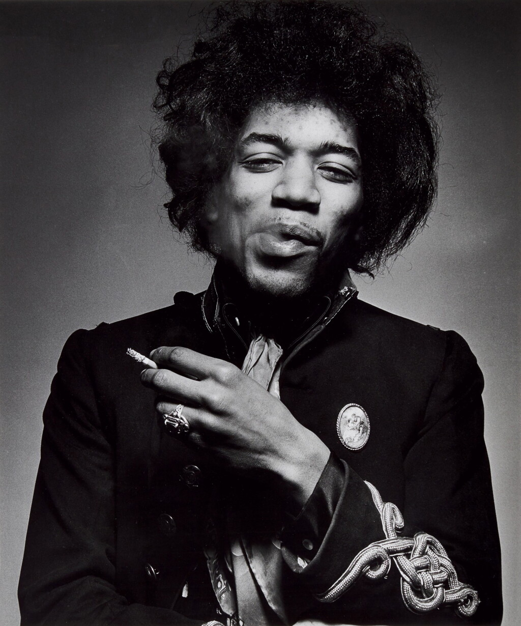 View full screen - View 1 of Lot 35. Jimi Hendrix, Smoking.