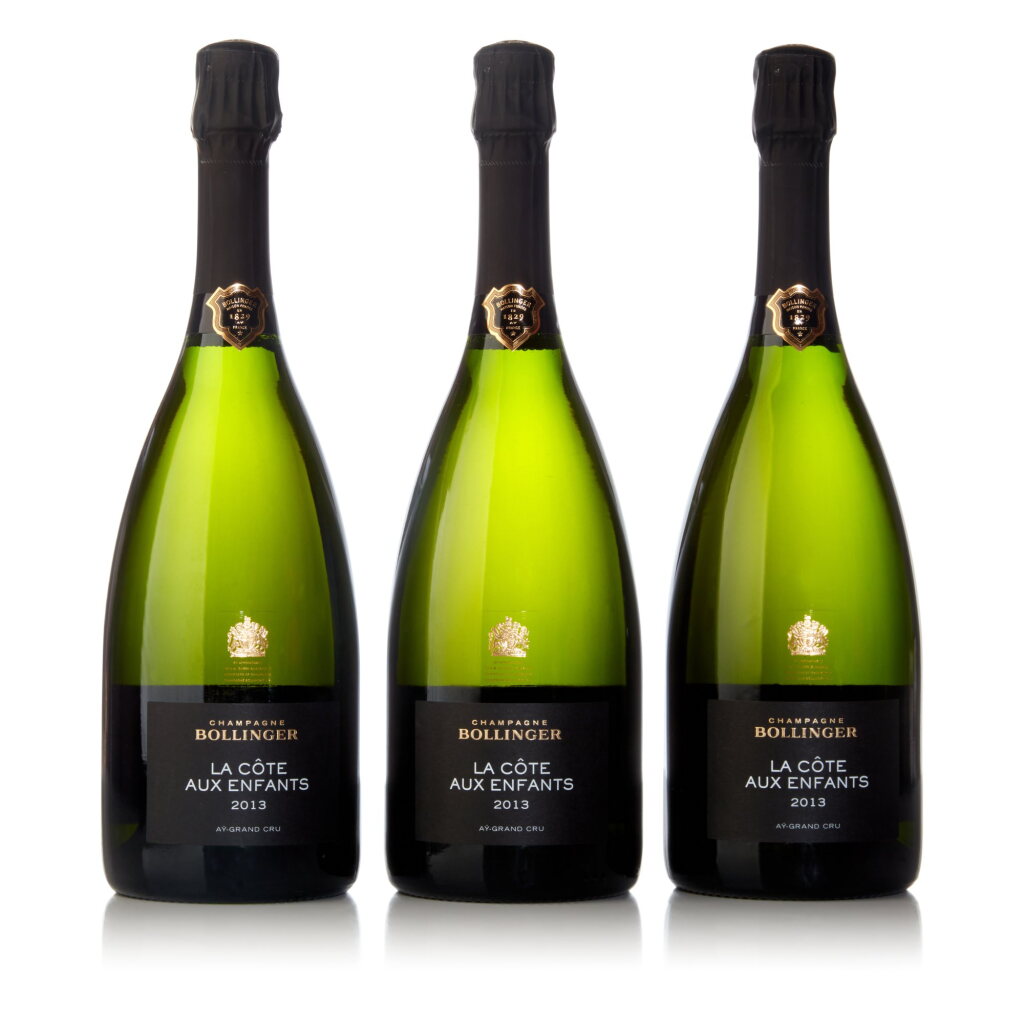 View full screen - View 1 of Lot 137. Bollinger, La Côte Aux Enfants 2013 (3 BT).