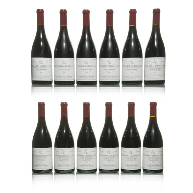 View full screen - View 1 of Lot 484. Nuits St. Georges, Aux Murgers 2007 Sylvain Cathiard (12 BT).