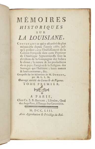 View full screen - View 1 of Lot 143. Dumont, George Marie | The Siebert copy.