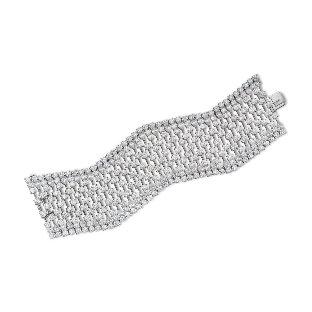 View full screen - View 1 of Lot 78. Diamond Bracelet.