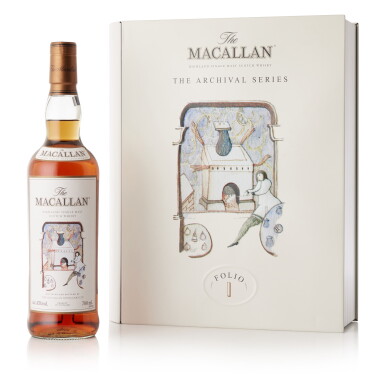 View full screen - View 1 of Lot 8033. The Macallan The Archival Series Folio 1 43.0 abv NV (1 BT70).