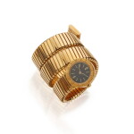 Gold 'Tubogas' Bracelet-Watch