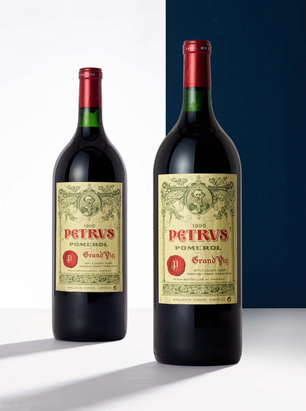 View full screen - View 1 of Lot 5015. Petrus 1995 (4 MAG).