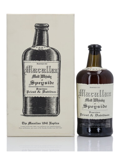 View full screen - View 1 of Lot 78. The Macallan 1841 Replica 41.7 abv NV (1 Bottle 75cl).