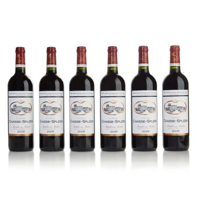 View full screen - View 1 of Lot 183. Château Chasse Spleen 2006 (12 BT).