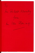FLEMING | The Spy Who Loved Me, 1962, first edition, presentation copy to Robert Kennedy