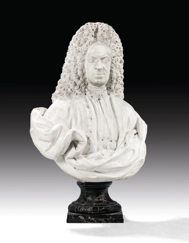 View full screen - View 1 of Lot 49. ATTRIBUTED TO ANTONIO MONTAUTI | PORTRAIT PRESUMED OF FILIPPO BUONAROTTI (1661-1733).