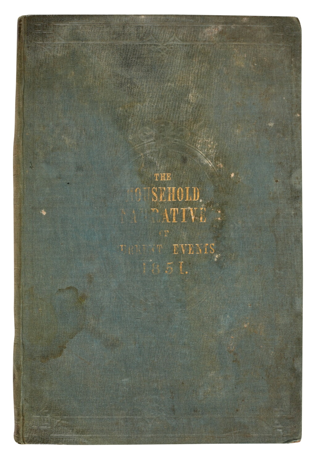 View full screen - View 1 of Lot 177. Charles Dickens | The Household Narrative of Current Events, (for the Year 1851), 1851.