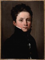 LOUIS-LÉOPOLD BOILLY | PORTRAIT OF A YOUNG BOY WEARING THE DÉCORATION DU LYS