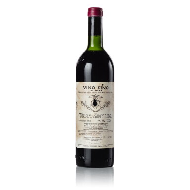 View full screen - View 1 of Lot 339. Vega Sicilia 'Unico' 1965 (1 BT).