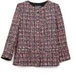 Multicolour Tweed Beaded Jacket, 2019