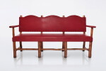 Settee from Buffalo Bill Village, Wyoming