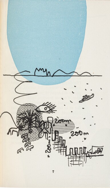 View full screen - View 1 of Lot 99. Poésie sur Alger. 1950. Élégante reliure en damier de veau blanc de Nobuko Kiyomiya. Édition originale, en tirage de tête sur pur fil Lafuma..