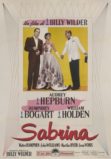 View full screen - View 1 of Lot 87. Sabrina (1954).
