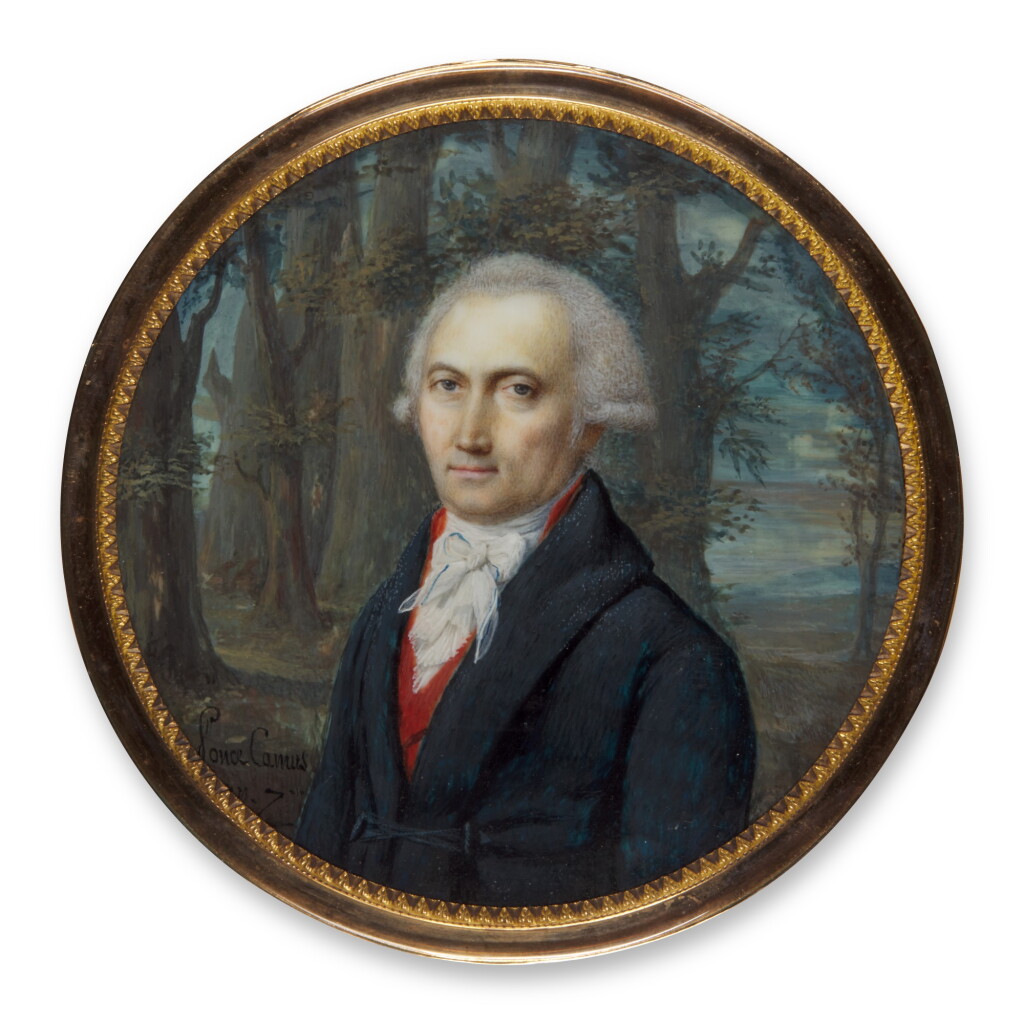 View full screen - View 1 of Lot 488. Portrait of Sigismond Wolfgang Aloyse Moreau (1746-1825), 1798/9.