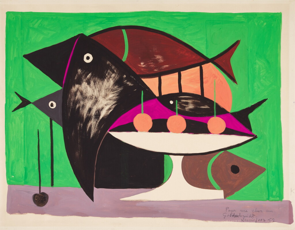 View full screen - View 1 of Lot 198. Nature morte aux pêches.