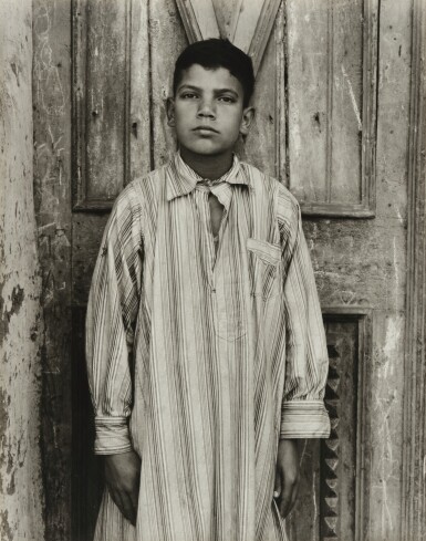 View full screen - View 1 of Lot 86. PAUL STRAND | YOUNG ALI, KALATA AL KOBRA, DELTA, EGYPT.