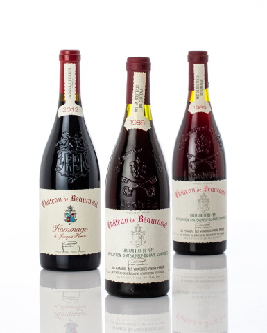 View full screen - View 1 of Lot 6848. Château de Beaucastel Rouge 1989 (12 BT).