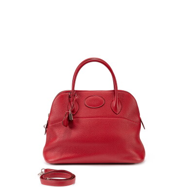 View full screen - View 1 of Lot 445. Rouge Garance Clémence Bolide 33 Palladium Hardware.