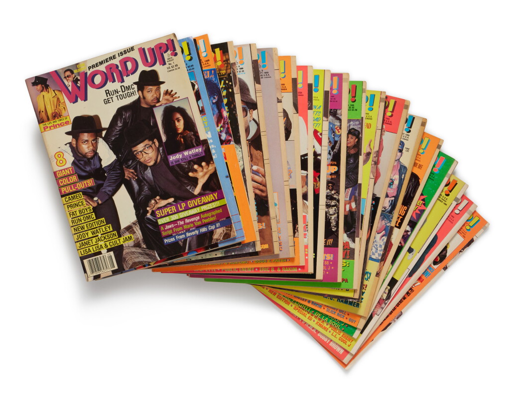 View full screen - View 1 of Lot 116. A collection of 28 issues of Word Up! magazine, (1987-1997).