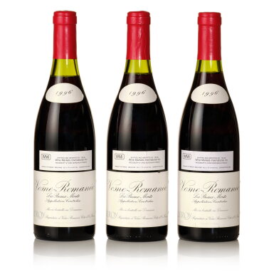 View full screen - View 1 of Lot 330. Vosne Romanée, Les Beaux Monts 1996 Domaine Leroy (3 BT).