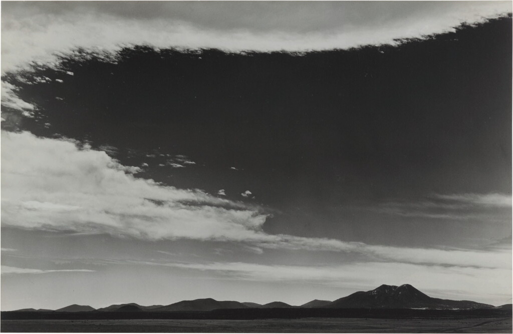 View full screen - View 1 of Lot 59. ANSEL ADAMS | 'APPROACHING STORM NEAR FLAGSTAFF, ARIZONA'.