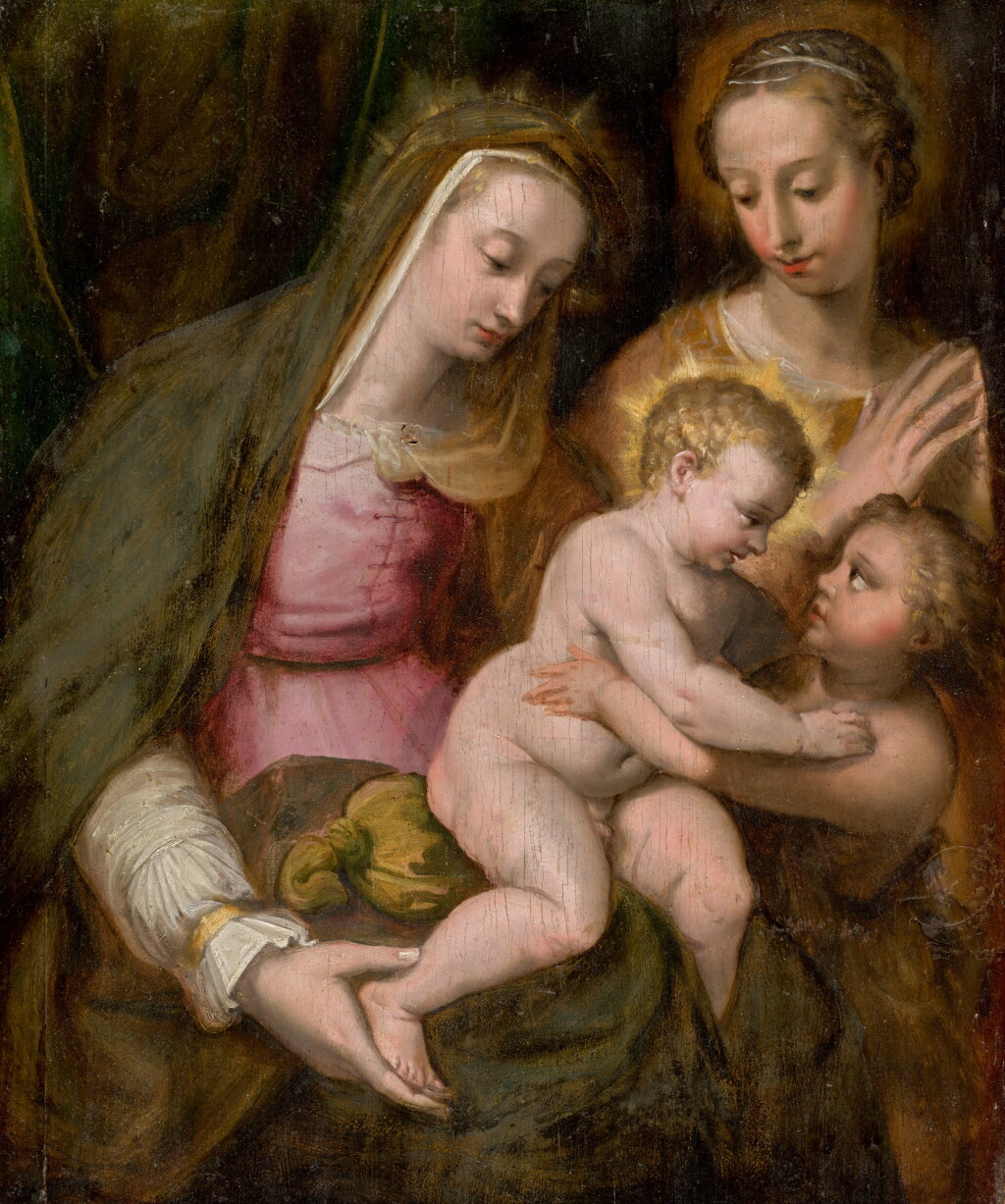 View full screen - View 1 of Lot 8. BOLOGNESE SCHOOL, CIRCA 1600 | The Holy Family.