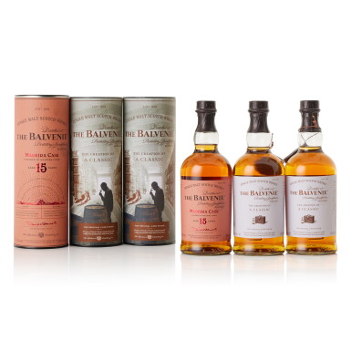 View full screen - View 1 of Lot 9685. Balvenie Mixed Lot (3 BT70).