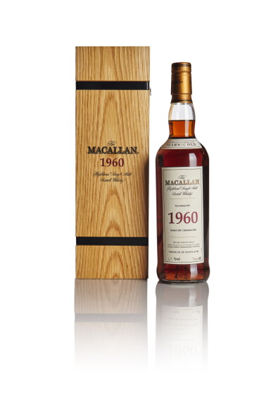 View full screen - View 1 of Lot 109. THE MACALLAN FINE & RARE 15 YEAR OLD 47.0 ABV 1960 .