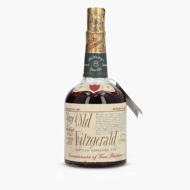 View full screen - View 1 of Lot 2499. Very Old Fitzgerald 8 Year Old Bottled In Bond 100 Proof 1958 (1 Bottle 4/5 Quart).