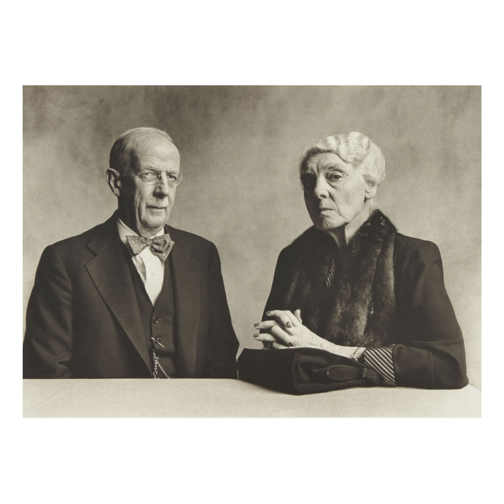 View full screen - View 1 of Lot 189. IRVING PENN | DR. & MRS. GILBERT H. GROSVENOR.