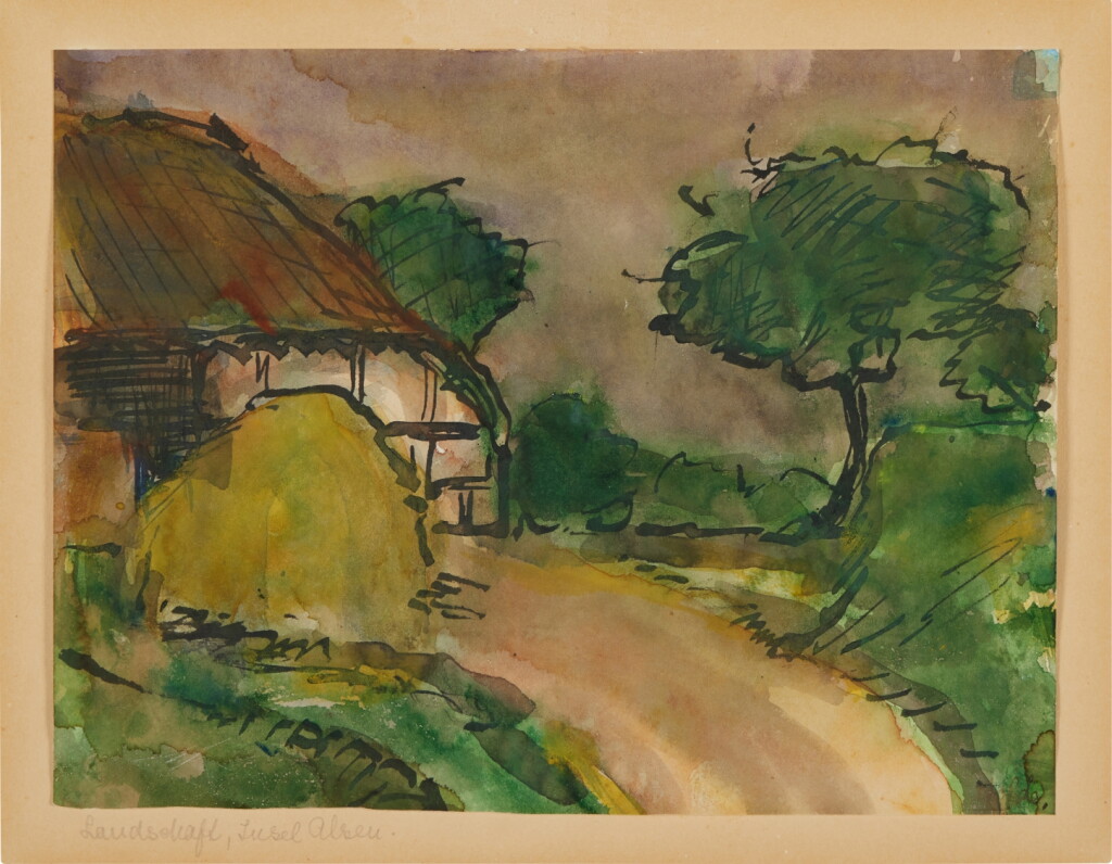 View full screen - View 1 of Lot 61. Landschaft, Insel Alsen .
